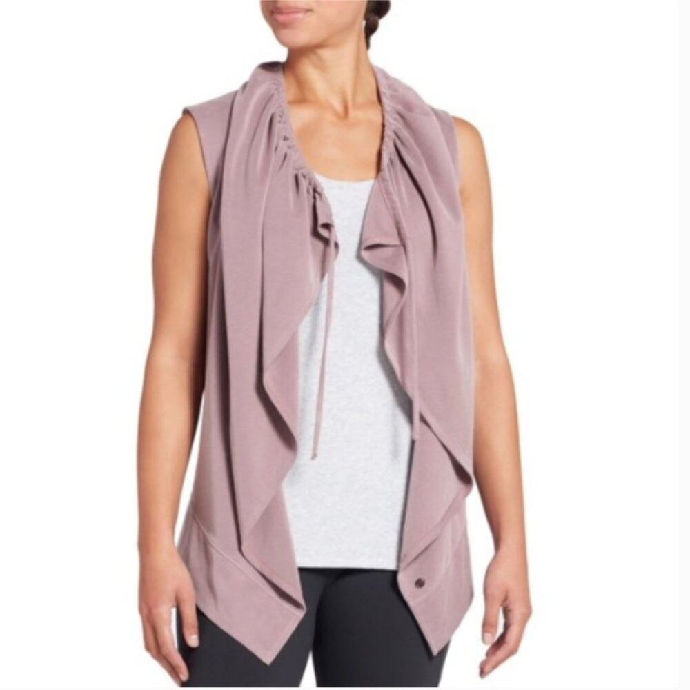 Calia By Carrie Underwood Journey Vest Smokey Quartz Size M